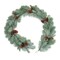 Melrose Set of 2 Pine with Pinecone Artificial Christmas Garlands 5' x 8", Unlit